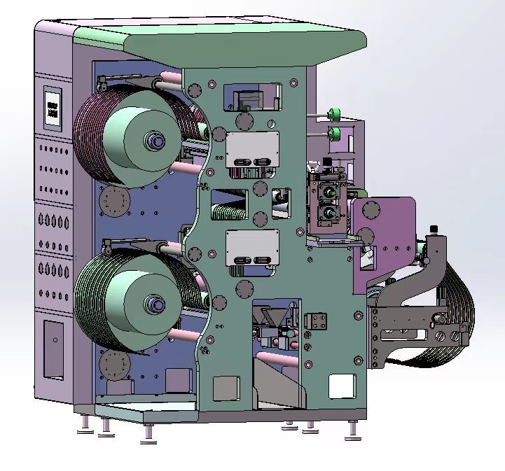 CEN550兩軸分切機(jī)